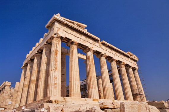 Athen, Griechenland - Tempel für die Stadtgöttin Pallas Athena Parthenos ( Urlaub, Reisen, Lastminute-Reisen, Pauschalreisen )